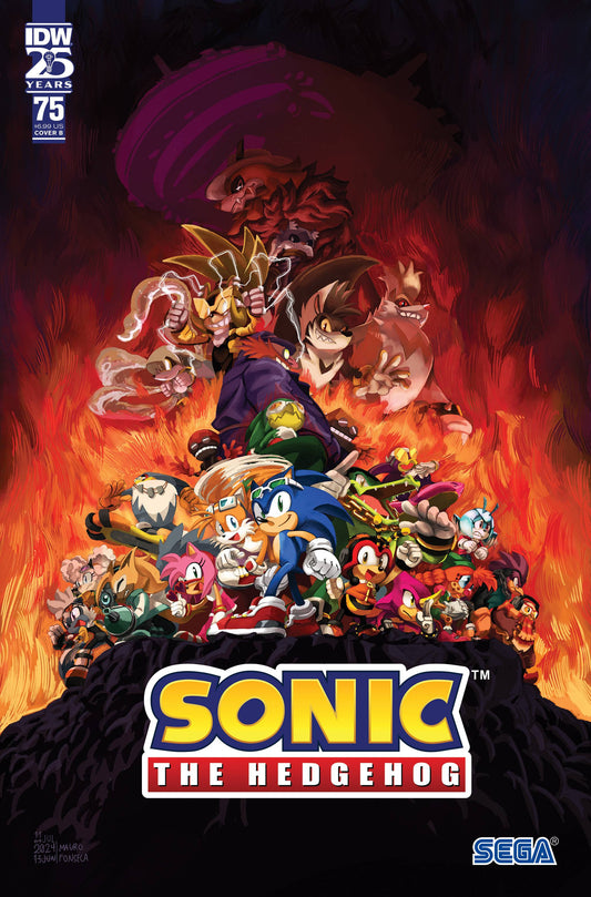 Sonic the Hedgehog #75 CVR B