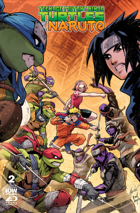 TEENAGE MUTANT NINJA TURTLES X NARUTO #2 CVR B PRASETYA