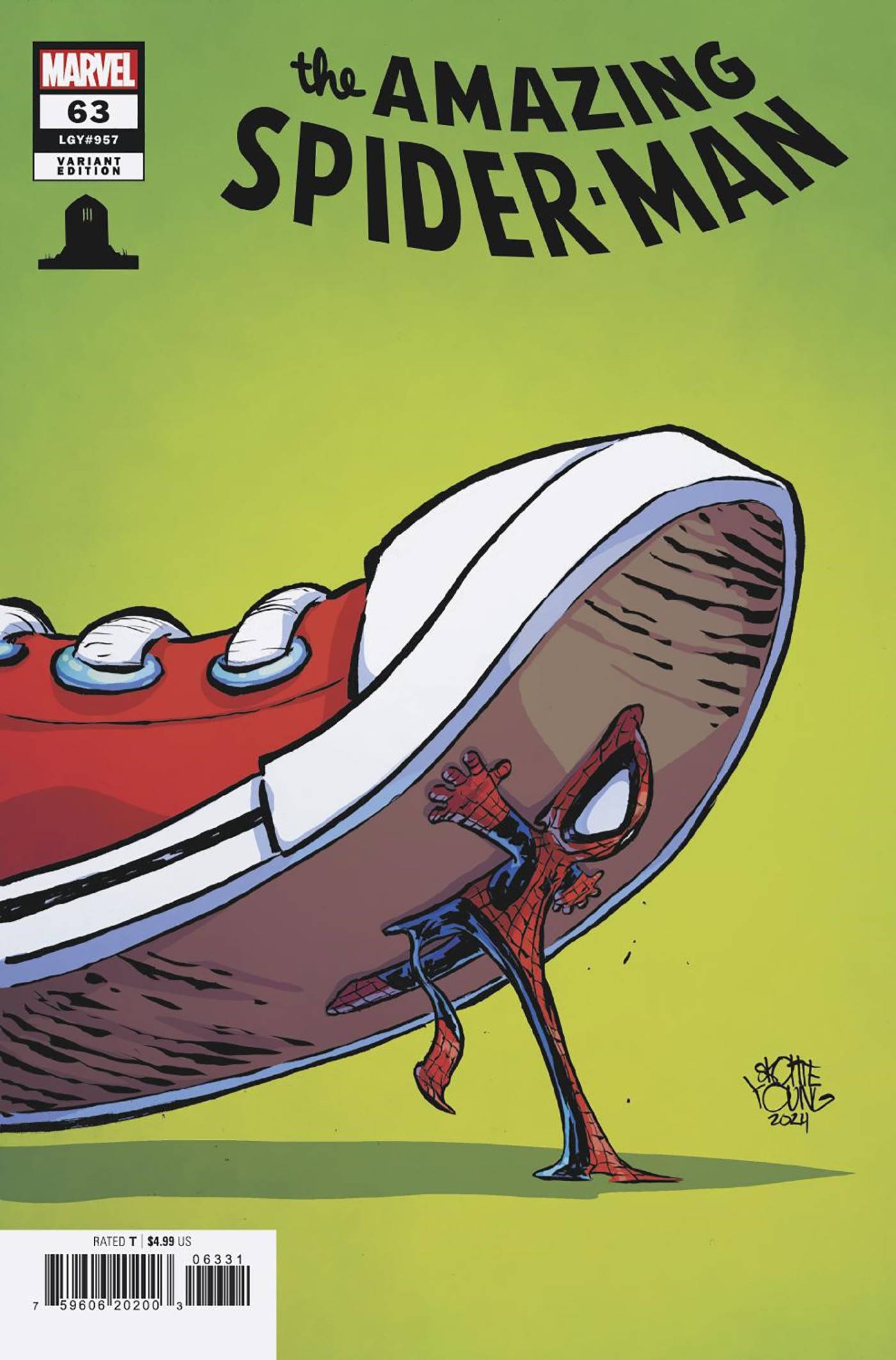 Amazing Spider-Man #63 Skottie Young Variant