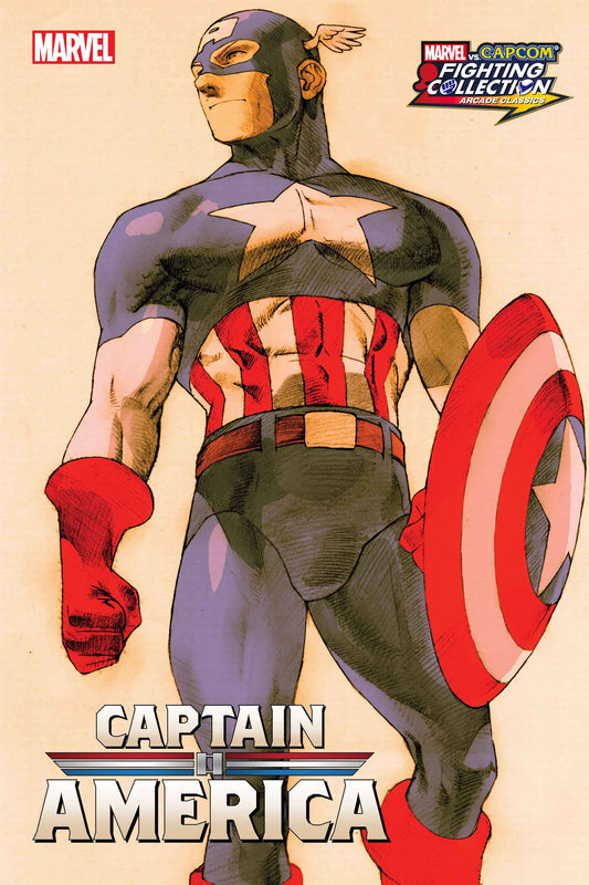 Captain America #16 Marvel vs Capcom Variant