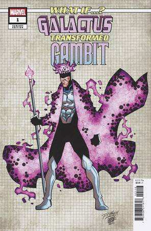 What If Galactus Transformed Gambit #1 1:10 Ratio Variant