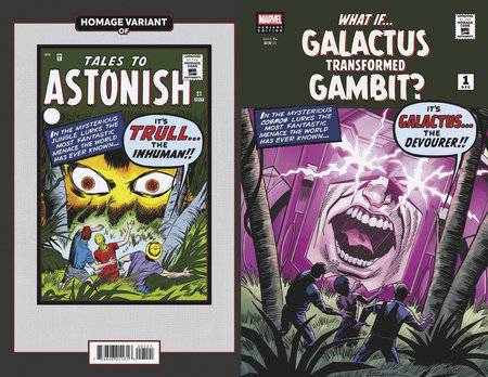 What If Galactus Transformed Gambit #1 Homage Variant