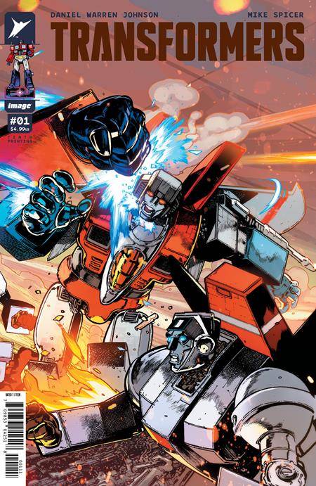 Transformers #1 10th Printing CVR J Connecting Variant