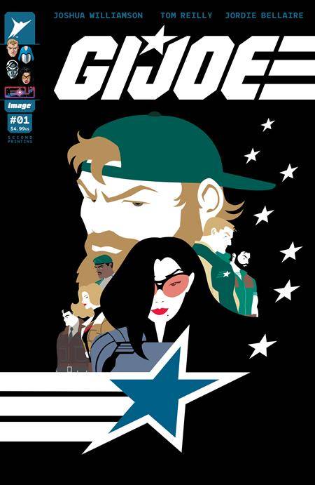 GI Joe #1 2nd Printing CVR C Martin