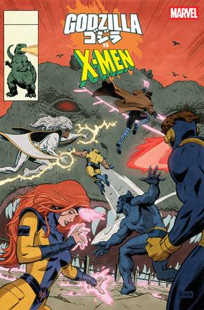 GODZILLA VS X-MEN #1 GODZILLA KING OF MONSTERS HOMAGE VAR