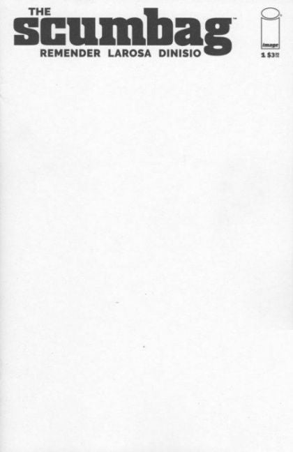 Scumbag #1 Blank Variant