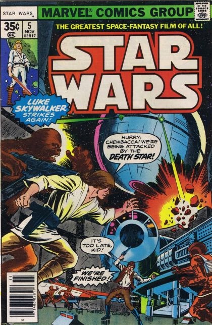 Star Wars, Vol. 1 (Marvel) #5 Newsstand Edition CGC 7.0