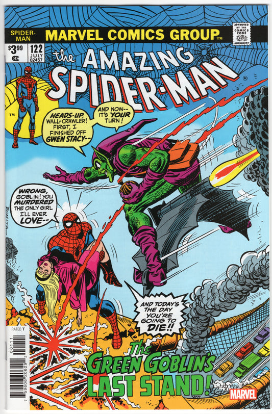 Amazing Spider-Man, Vol. 1 #122 - Facsimile Edition