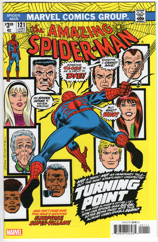 Amazing Spider-Man, Vol. 1 #121 - Facsimile Edition