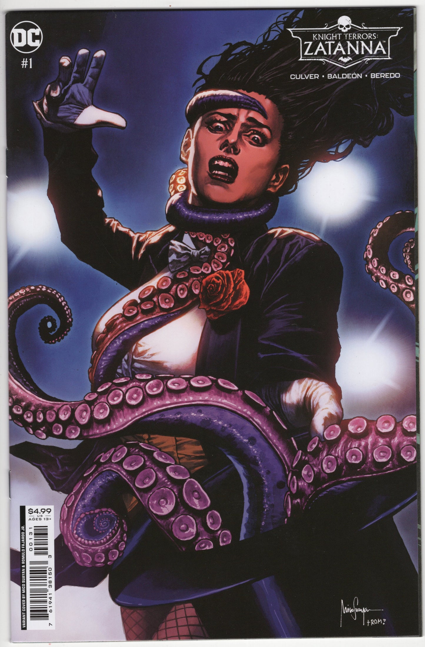 Knight Terrors: Zatanna #1 (of 2) - Mico Suayan Variant Cover