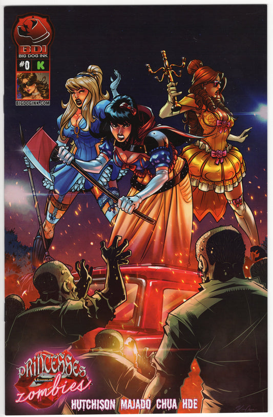Princesses Versus Zombies #0 - Preview Edition (Ltd to 666)