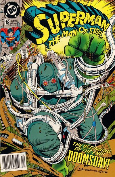 Superman: The Man of Steel #18 Newsstand Edition