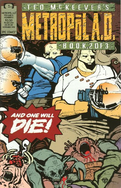 Ted McKeever's Metropol A.D. #1 - 3