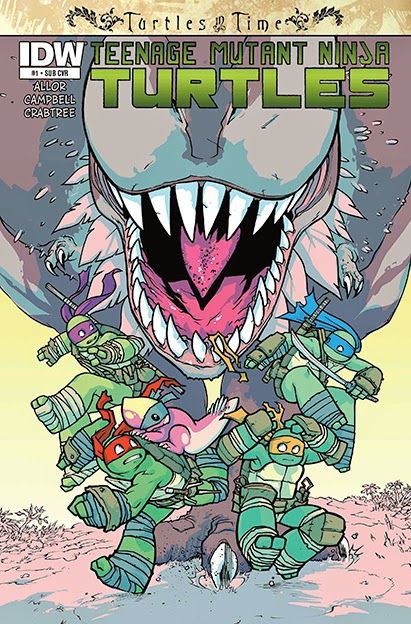 TMNT TURTLES IN TIME #1-4 (NM)