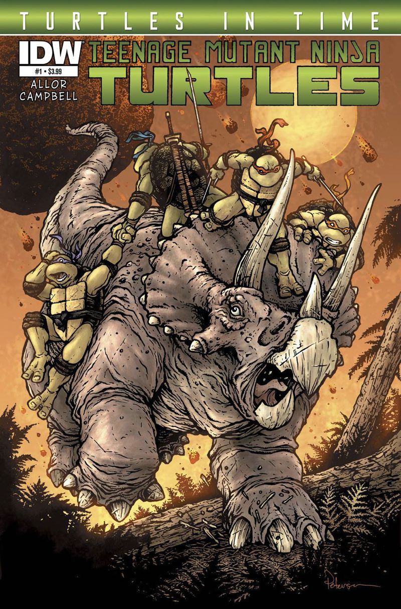 TMNT TURTLES IN TIME #1-4 (NM)