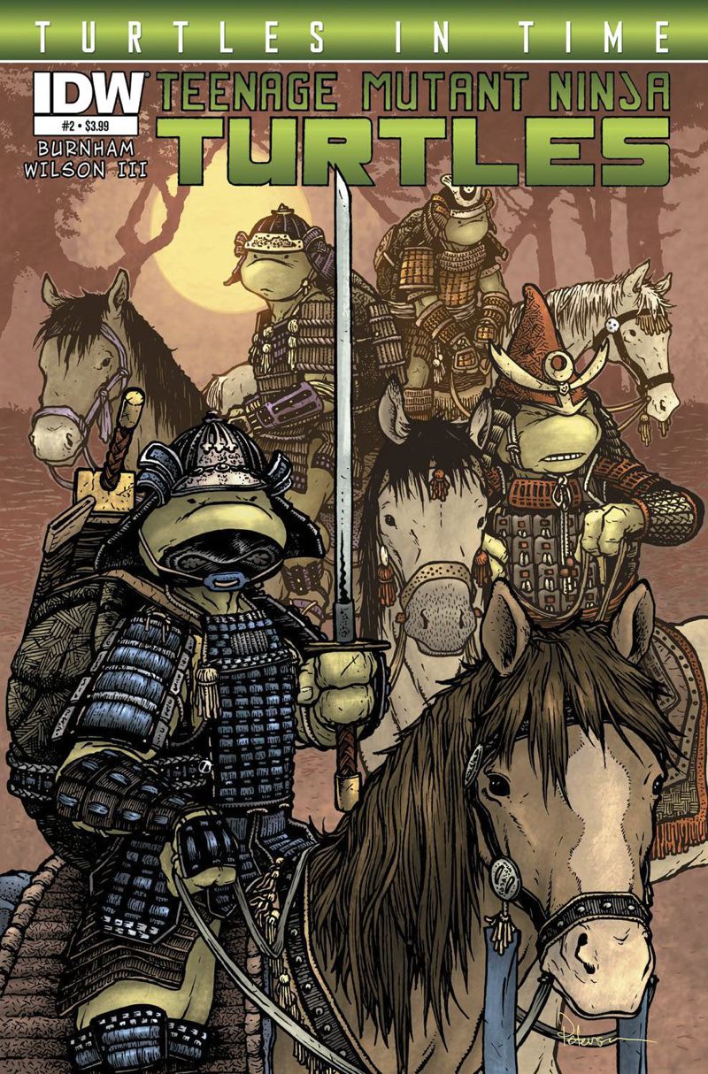 TMNT TURTLES IN TIME #1-4 (NM)