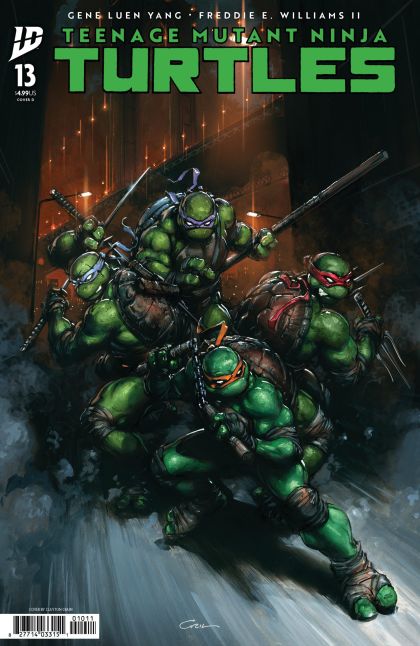 TEENANGE MUTANT NINJA TURTLES, VOL. 6 #13 CLAYTON CRAIN VARIANT