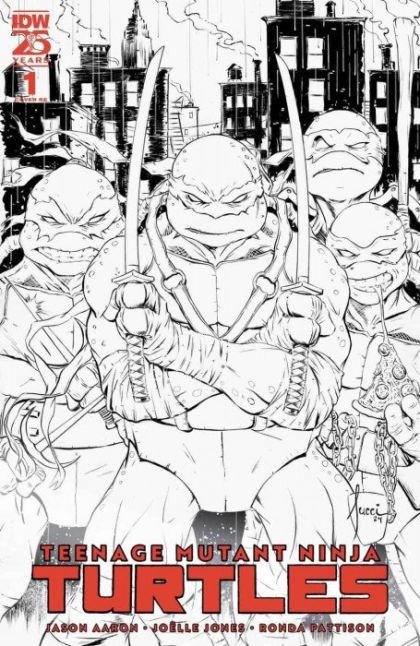Teenage Mutant Ninja Turtles, Vol. 6 #1 Billy Tucci PX Exclusive Sketch Variant