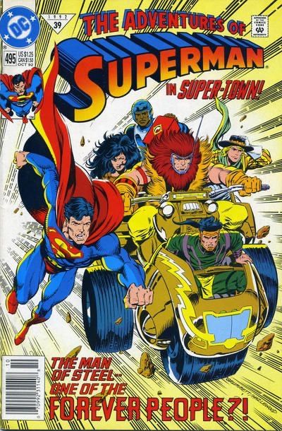 ADVENTURES OF SUPERMAN, VOL. 1 #495