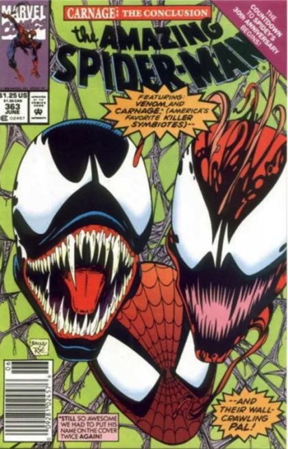 Amazing Spider-Man, Vol. 1 #363 Newsstand Edition