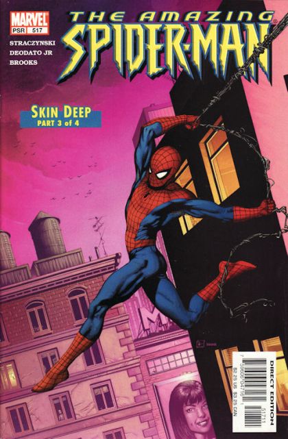 AMAZING SPIDER-MAN, VOL. 2 #517 - SIGNED BY BROOKS