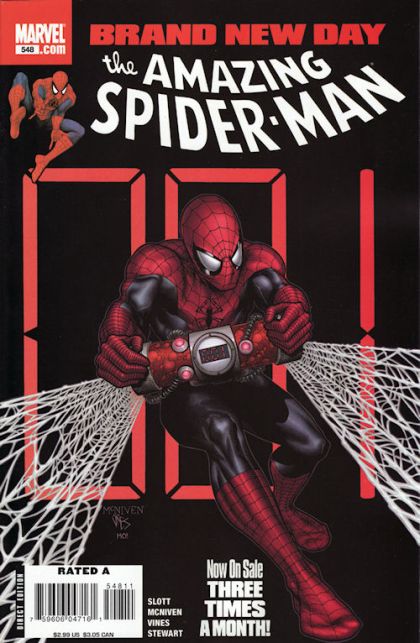 The Amazing Spider-Man, Vol. 2 #548 Steve McNiven Regular