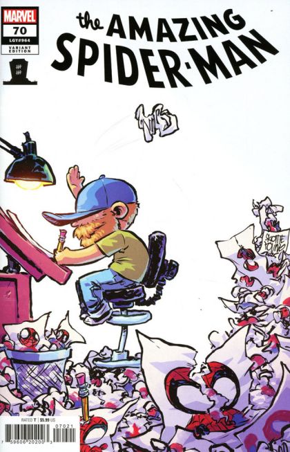 AMAZING SPIDER-MAN, VOL. 6 #70 (LGY #964) SKOTTIE YOUNG