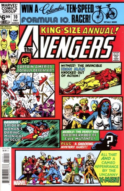 AVENGERS ANNUAL, VOL. 1 #10 FACSIMILE EDITION FOIL