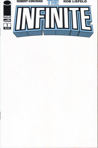 The Infinite #1 Blank Cover Variant