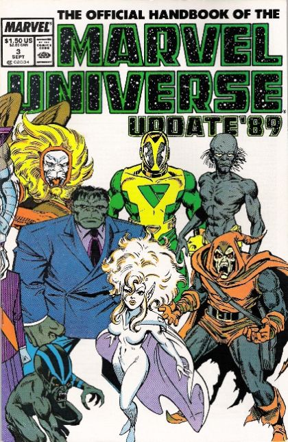 OFFICIAL HANDBOOK OF THE MARVEL UNIVERSE: UPDATE '89 #3