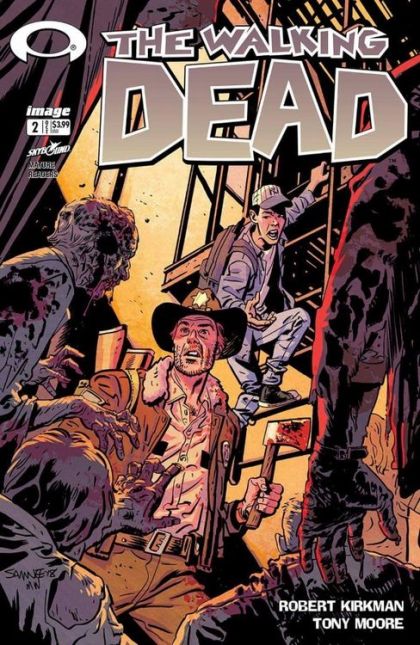 The Walking Dead #2 15th Anniversary Blind Bag Color Variant Cover