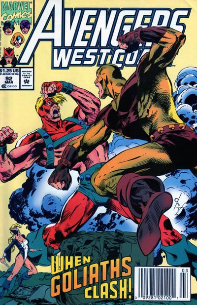 The West Coast Avengers, Vol. 2 #92