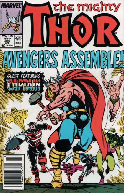 Thor, Vol. 1 #390 Newsstand Edition