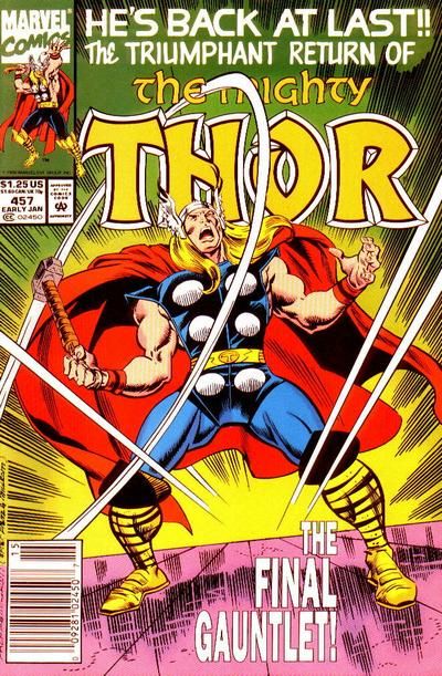 Thor, Vol. 1 #457 Newsstand Edition