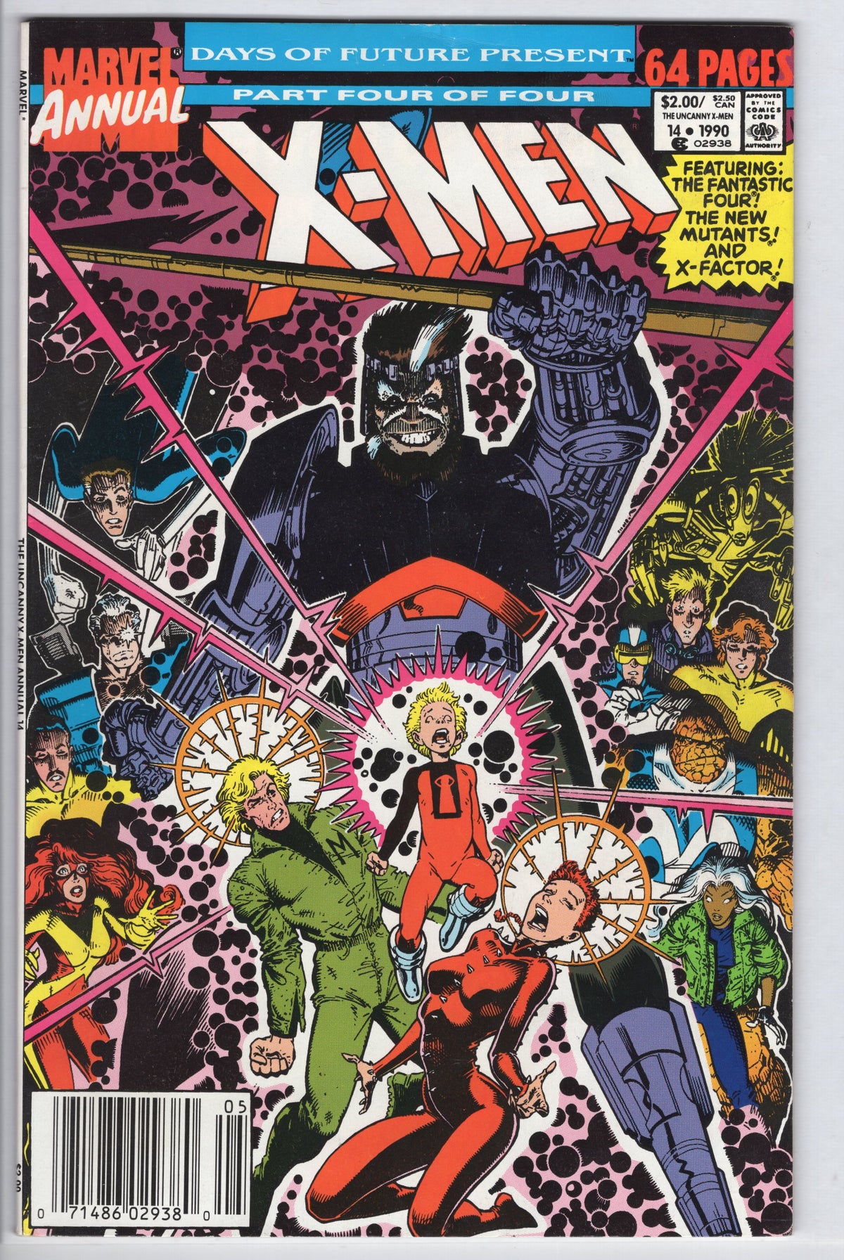 UNCANNY X-MEN ANNUAL, VOL. 1 #14 NEWSSTAND