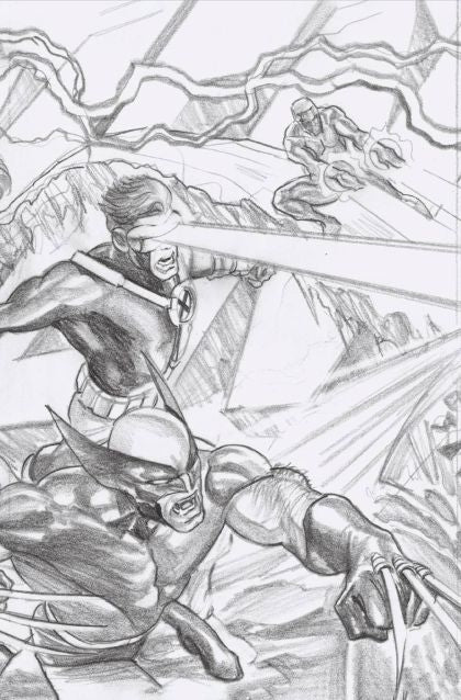 Uncanny Avengers, Vol. 4 #1 Alex Ross 1:100 Sketch Ratio Variant