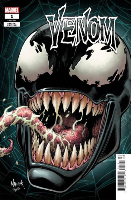 Venom, Vol. 5 #1 - Nauck Headshot Variant