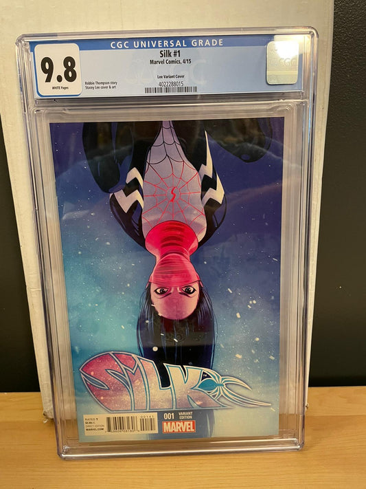 Silk, Vol. 1 #1 - CGC 9.8 (WP) - Stacy Lee Variant Cover