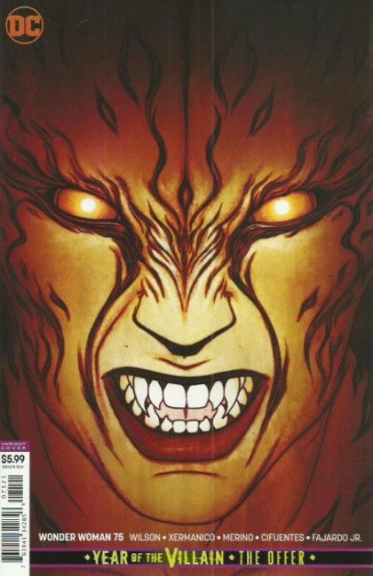 Wonder Woman, Vol. 5 #75 Jenny Frison Variant