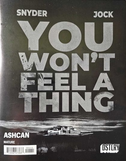 You Won't Feel a Thing / The City Beneath Her Feet Flipbook # Jock NYCC Exclusive Flipbook Ashcan